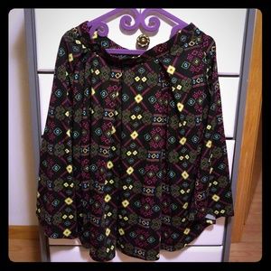 Madison pleated skirt